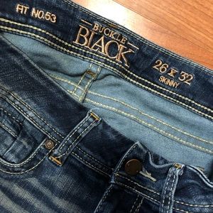 🔷 Buckle Black Fit No 53, Size 26.